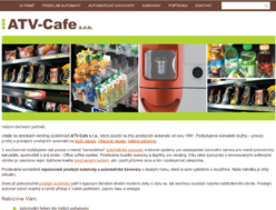 Katalog prodejních automatů ATV-Cafe